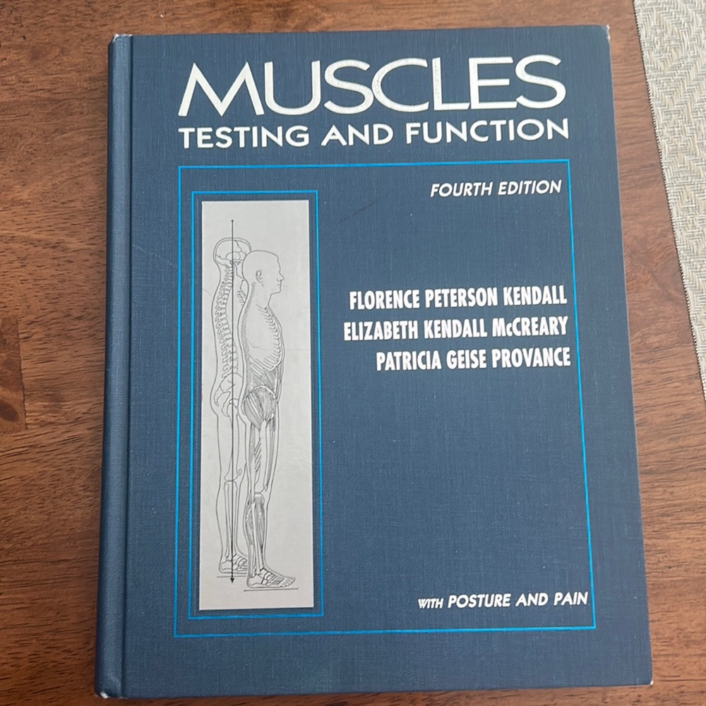Muscles Testing and Function 4th Ed